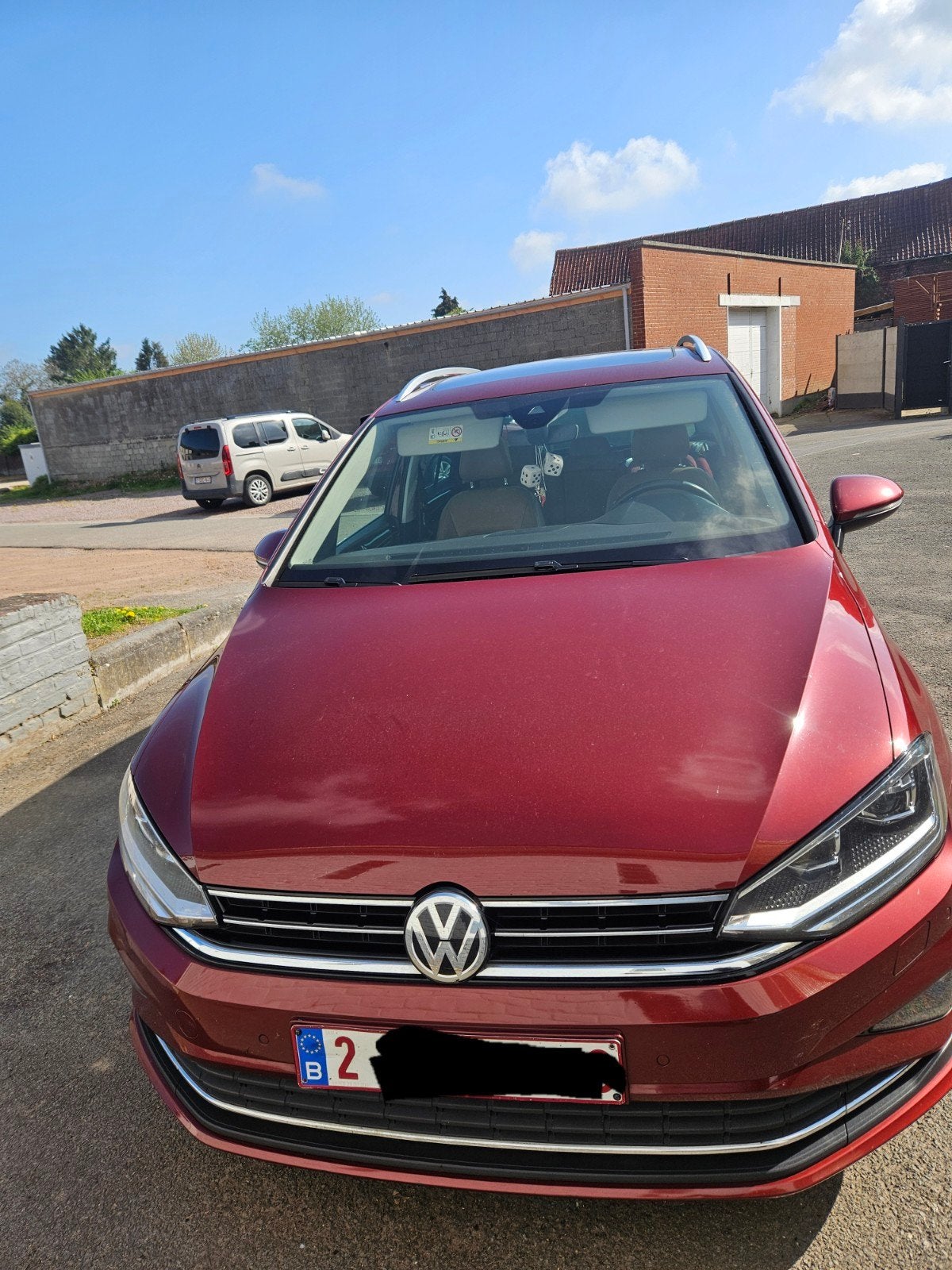 vw golf sportsvan 2019, Auto's, Volkswagen, Voorwielaandrijving, Leder, Onderhoudsboekje, Panoramadak