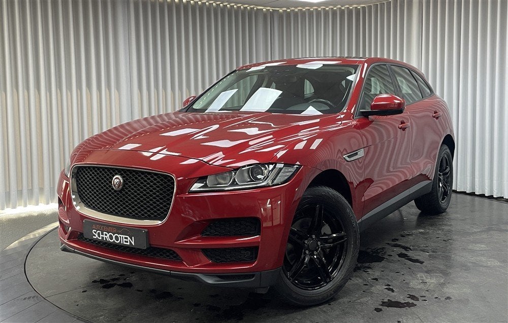Jaguar F-Pace Pure (bj 2017, automaat), Automaat, https://public.car-pass.be/vhr/1d64e0dc-113e-42b1-a313-4d6abd95ecb0, Stof, 4 cilinders