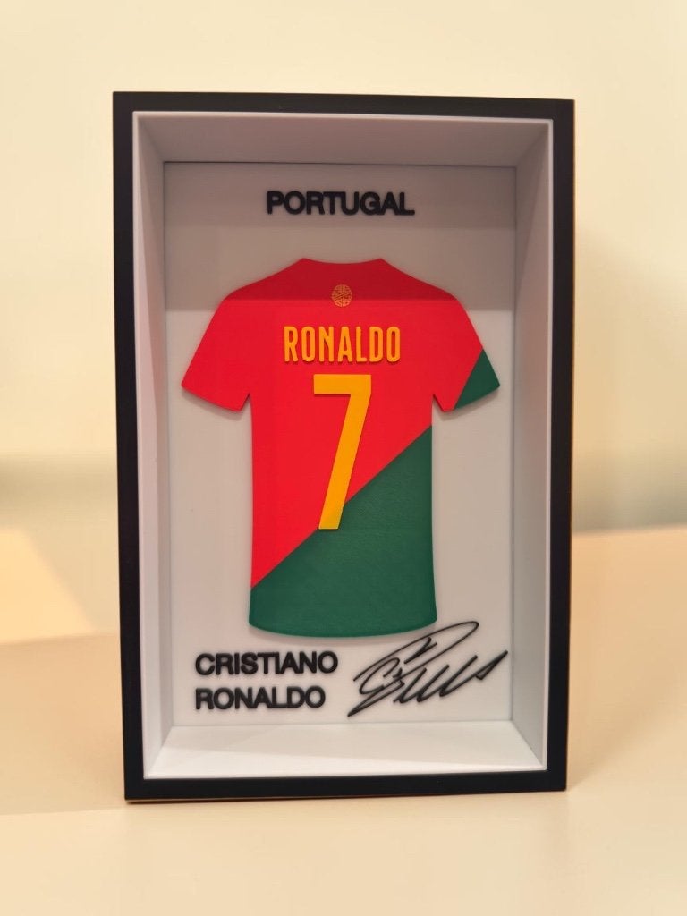 Cristiano Ronaldo - Portugal shirt + handtekening, Collections, Articles de Sport & Football, Enlèvement ou Envoi, Neuf, Autres types