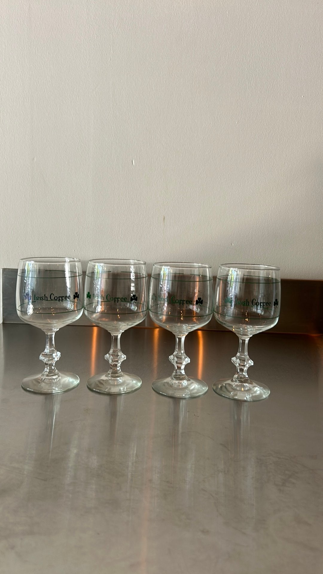 6 irish coffee glazen, Enlèvement ou Envoi, Comme neuf