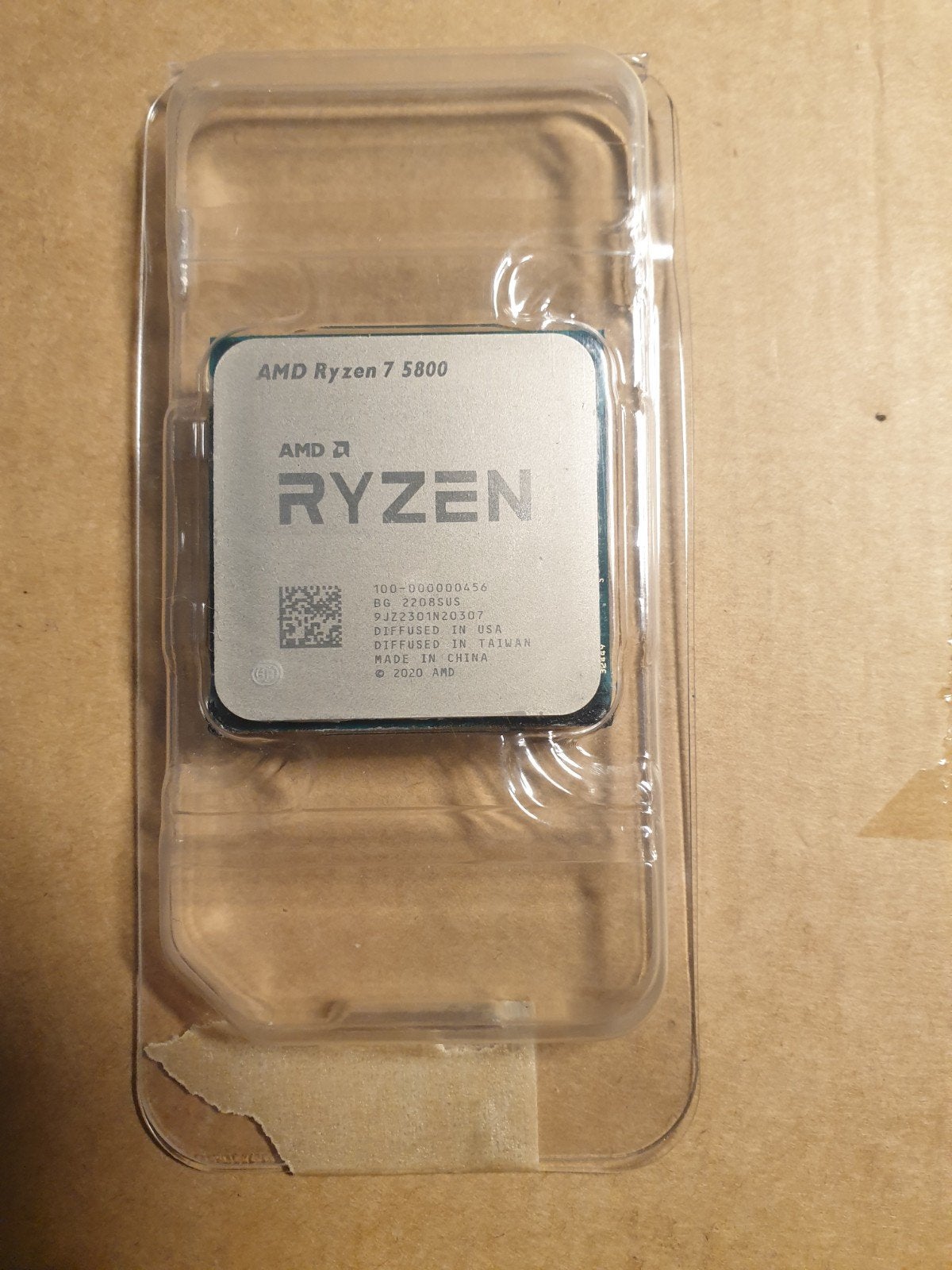 ryzen 7 5800, Computers en Software, Processors, Gebruikt, AMD Ryzen 7, Socket AM4, 3 tot 4 Ghz
