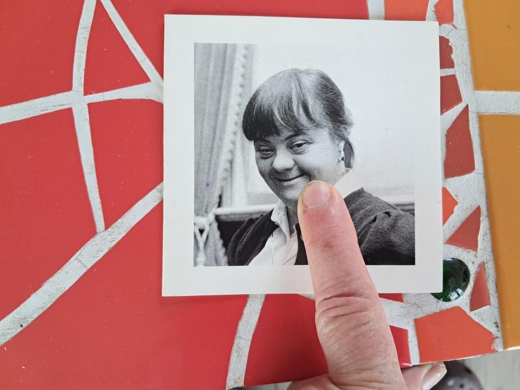 Bp meisje met syndroom van Down, Oudenaarde 1957-2003, Boone, Ophalen of Verzenden