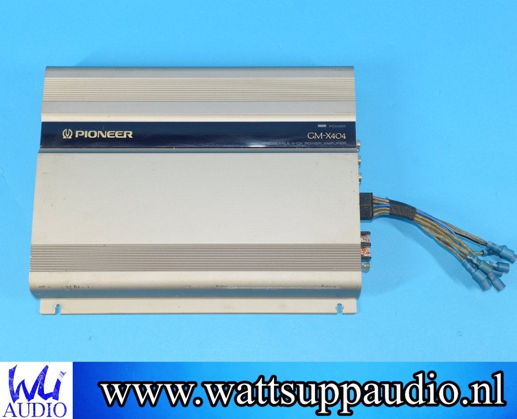 Pioneer GM-X404 4 kanaals versterker / USA Made, Auto diversen, Ophalen of Verzenden, Gebruikt
