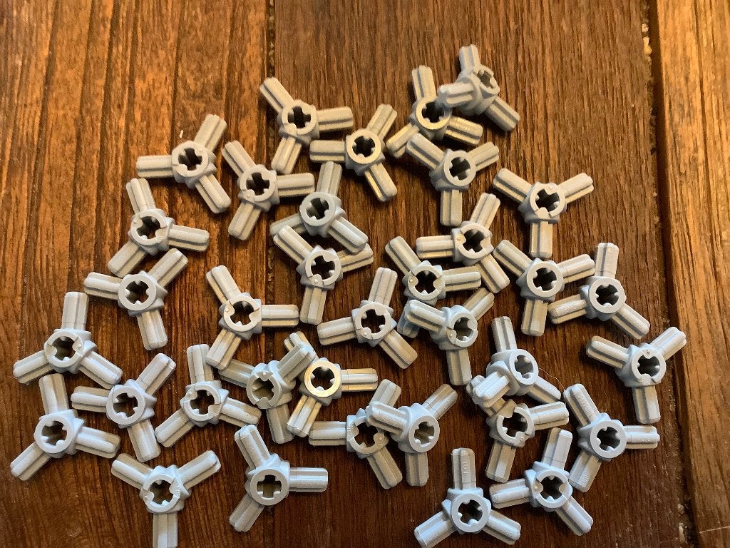 Lego Technic, Axle Connector Hub with 3 Axles 35st / 434-11, Kinderen en Baby's, Lego, Ophalen of Verzenden, Zo goed als nieuw