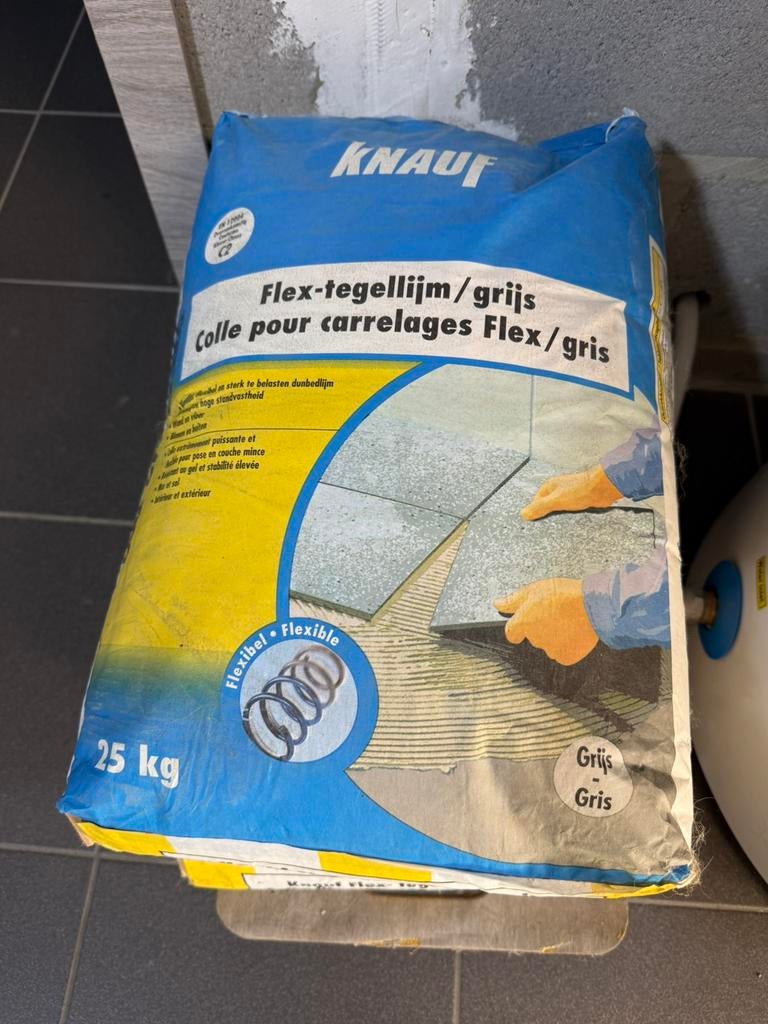 Colle pour carrelage Knauf, Bricolage & Construction, Dalles & Carrelages, Enlèvement, Comme neuf