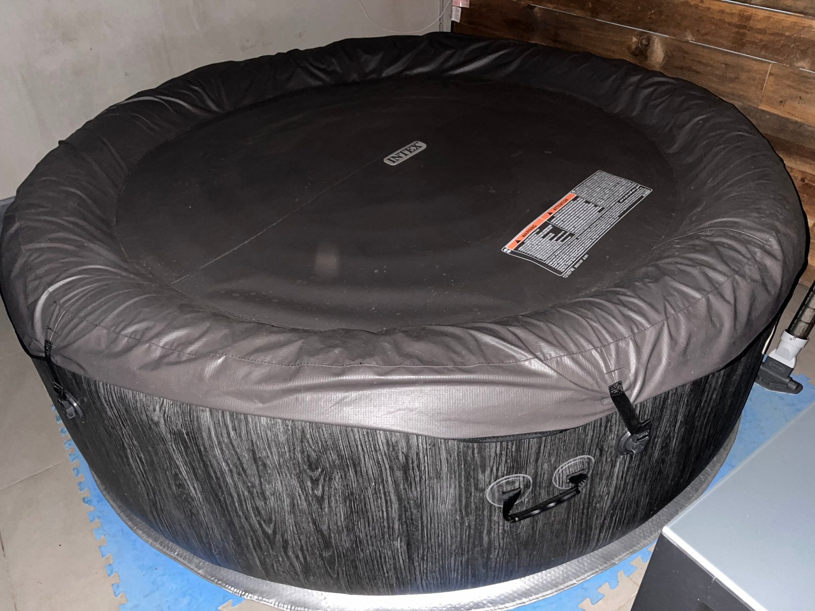 Intex purespa jacuzzi 6-8 personen, Tuin en Terras, Ophalen, Zo goed als nieuw