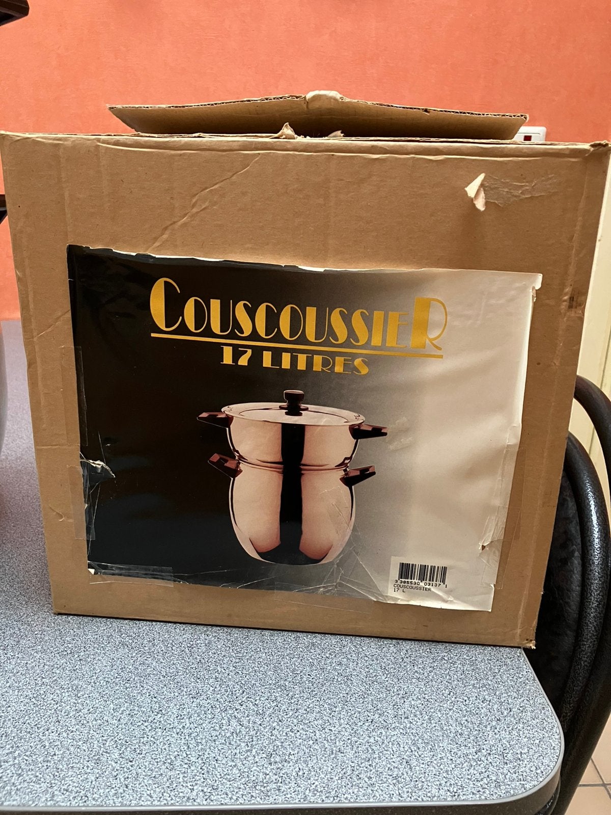 Couscoussier 17 liter. Niet veel gebruikt, Elektronische apparatuur, Ophalen, Zo goed als nieuw
