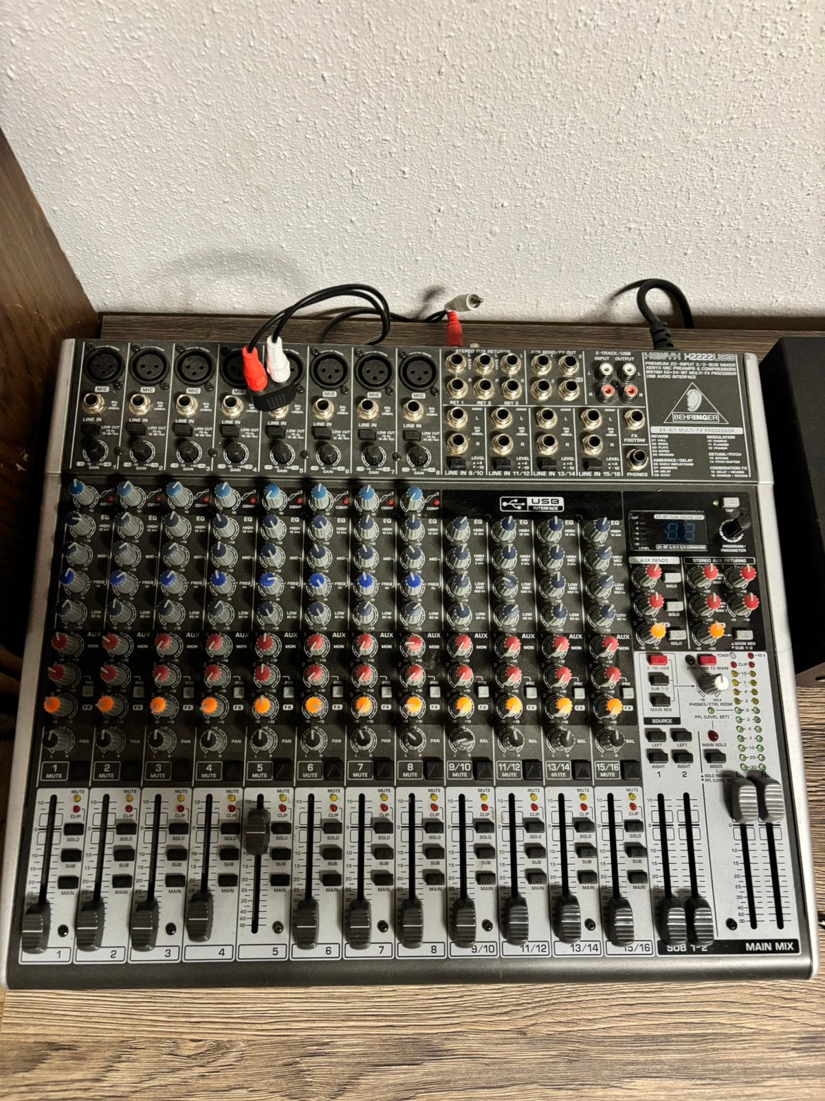 Mixer Henyx x2222 USB, Musique & Instruments, Enlèvement ou Envoi, Comme neuf