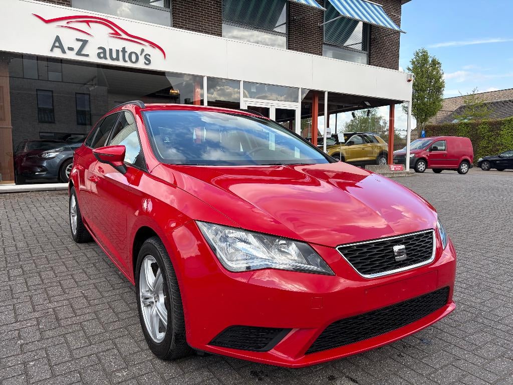 Climatiseur Seat Leon 1.2 essence 1er propriétaire, Autos, Seat, Rouge, Achat, Euro 6, Entreprise