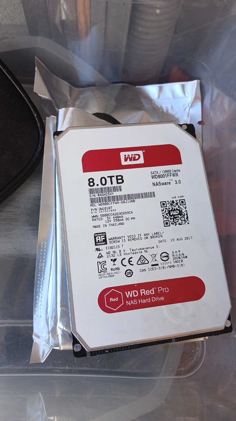 2 disque dur 8tb, Informatique & Logiciels, Enlèvement