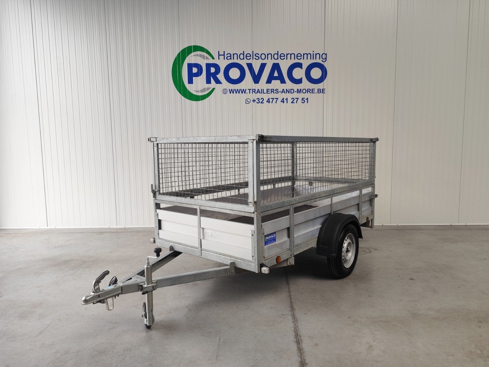 aanhangwagen kerenzo 750kg • keuringsvrij • loofrekken, Enlèvement