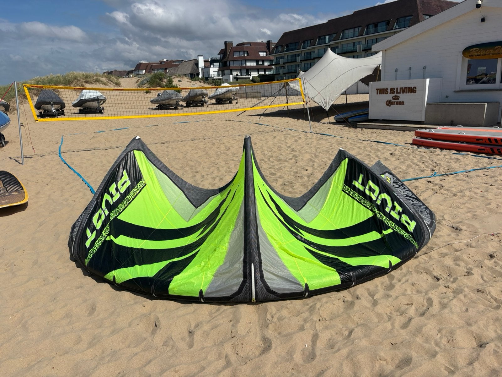 Naish Pivot 12m, Utilisé, Kite, 12 m², Enlèvement
