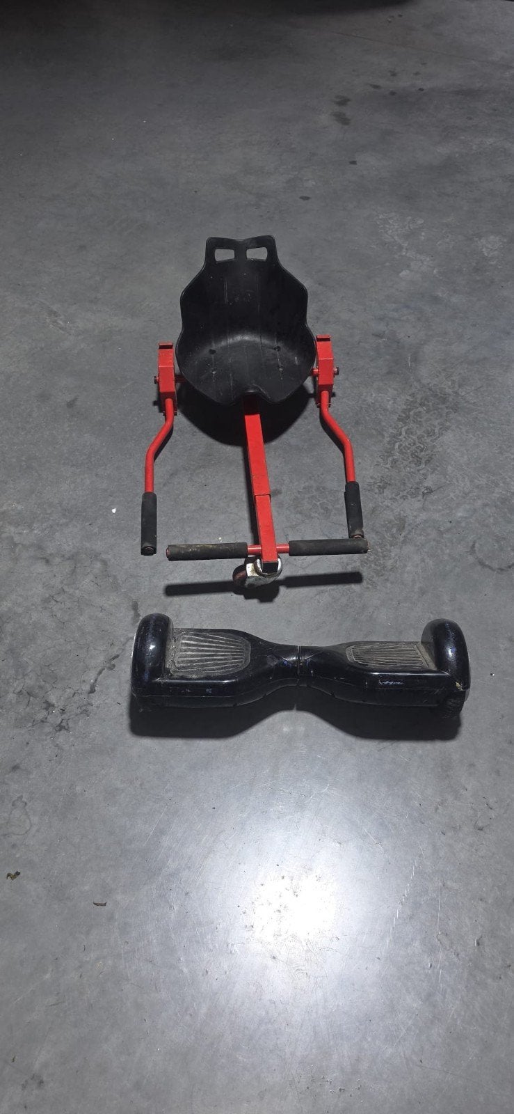 Hoverboard avec son siège, Enlèvement