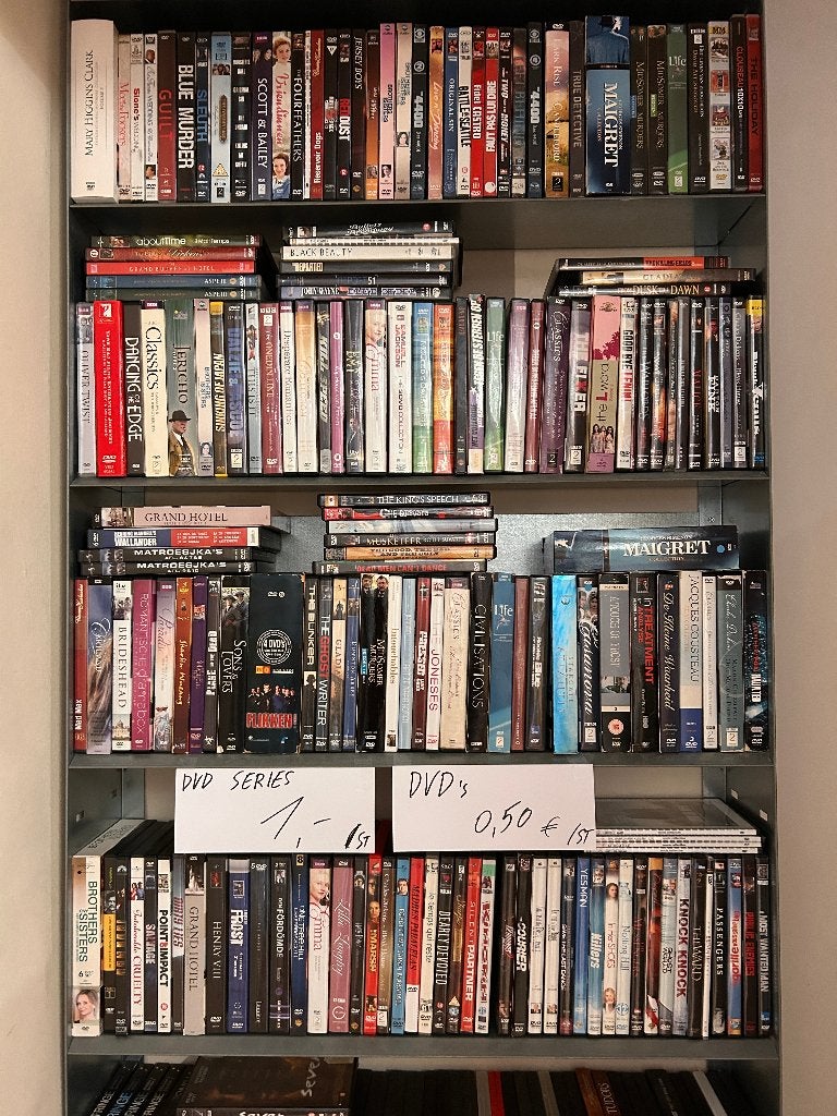 DVD's aan 0,50 euro per stuk, grote hoeveelheid, Cd's en Dvd's, Ophalen, Gebruikt, Actie
