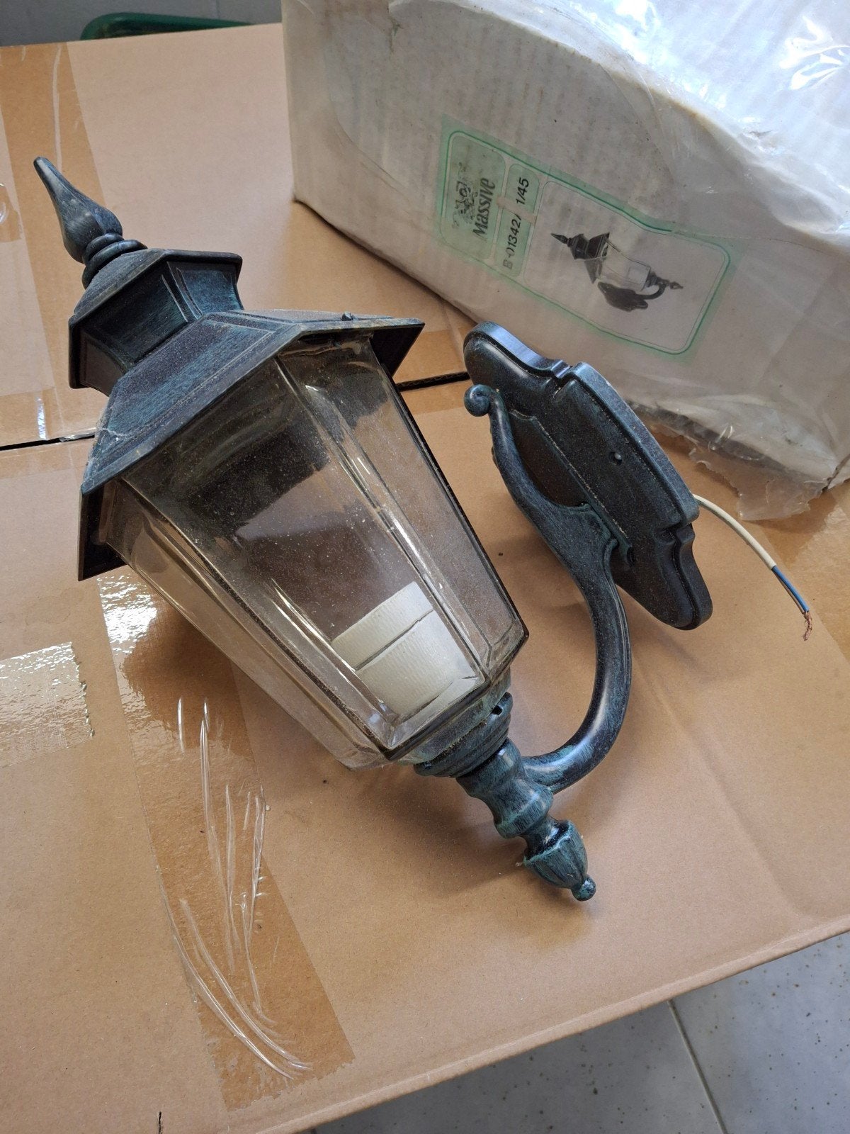mooie wandlamp voor buiten, Tuin en Terras, Ophalen, Gebruikt, Wandlamp