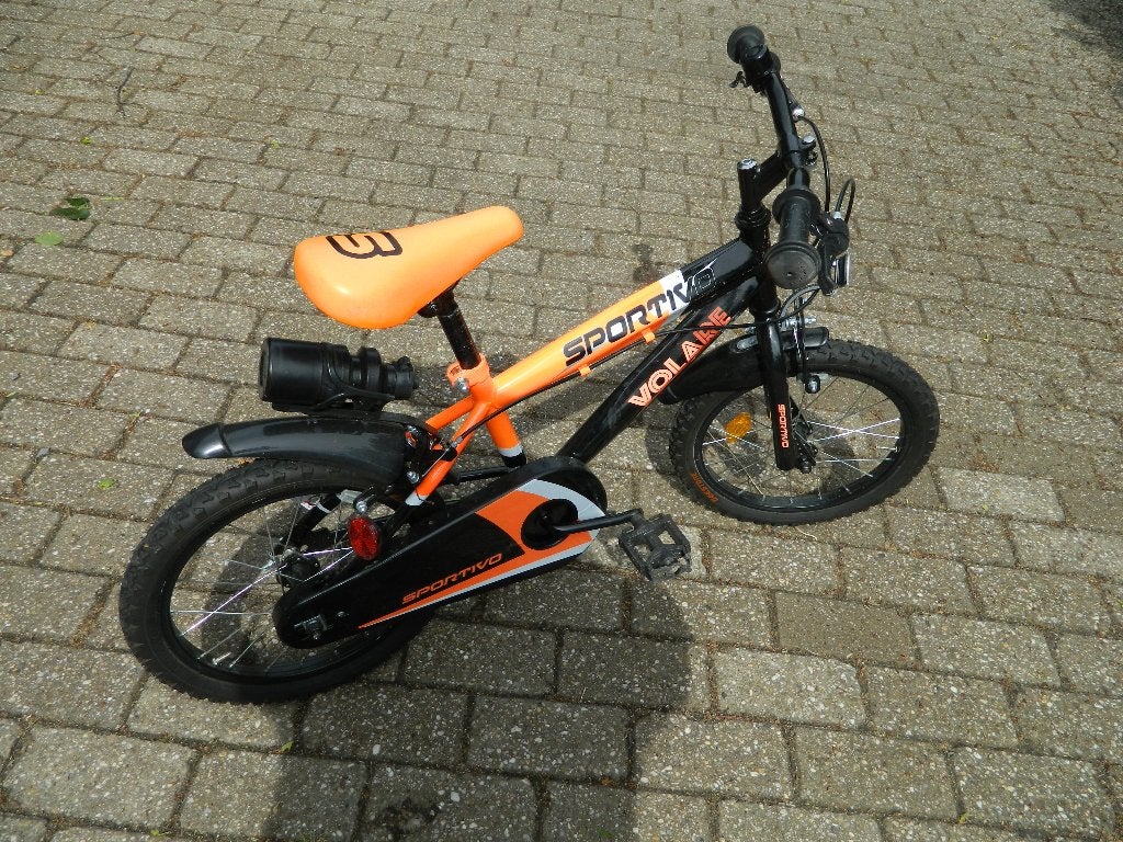 Kinderfietsje, Frein sur jante, Stabilisateurs, Volare Sportivo, Enlèvement