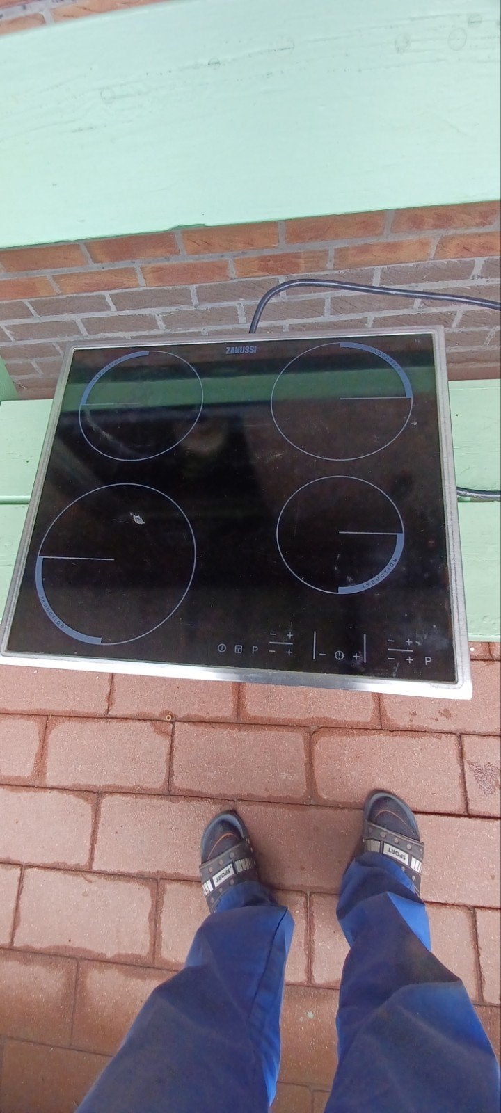 Kookplaat, Electroménager, Tables de cuisson, Enlèvement, Utilisé, Induction, 4 zones de cuisson