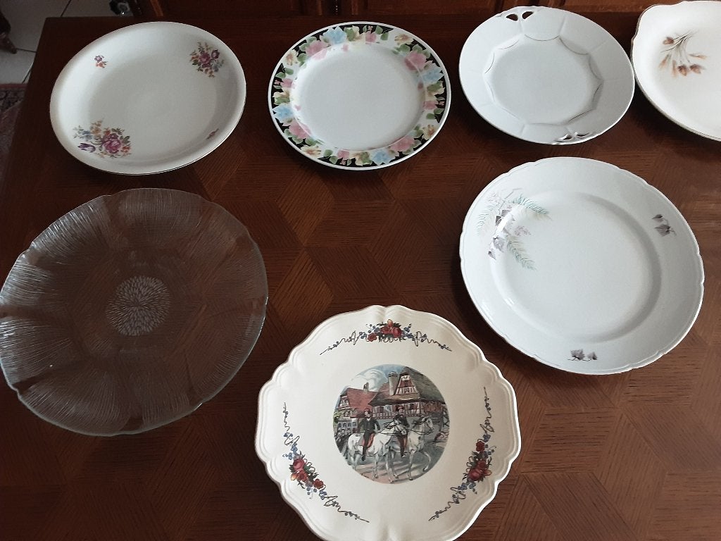 Vintage taartschotels, Ophalen of Verzenden