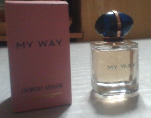 eau de parfum my way 50 ml, Collections, Enlèvement, Comme neuf, Bouteille de parfum