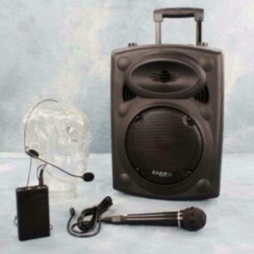 IBIZA SOUND PORT10VHF-BT MOBILE SPEAKER DRAADLOZE HEADSET, Afstandsbediening, Ophalen of Verzenden, Nieuw, Overige typen