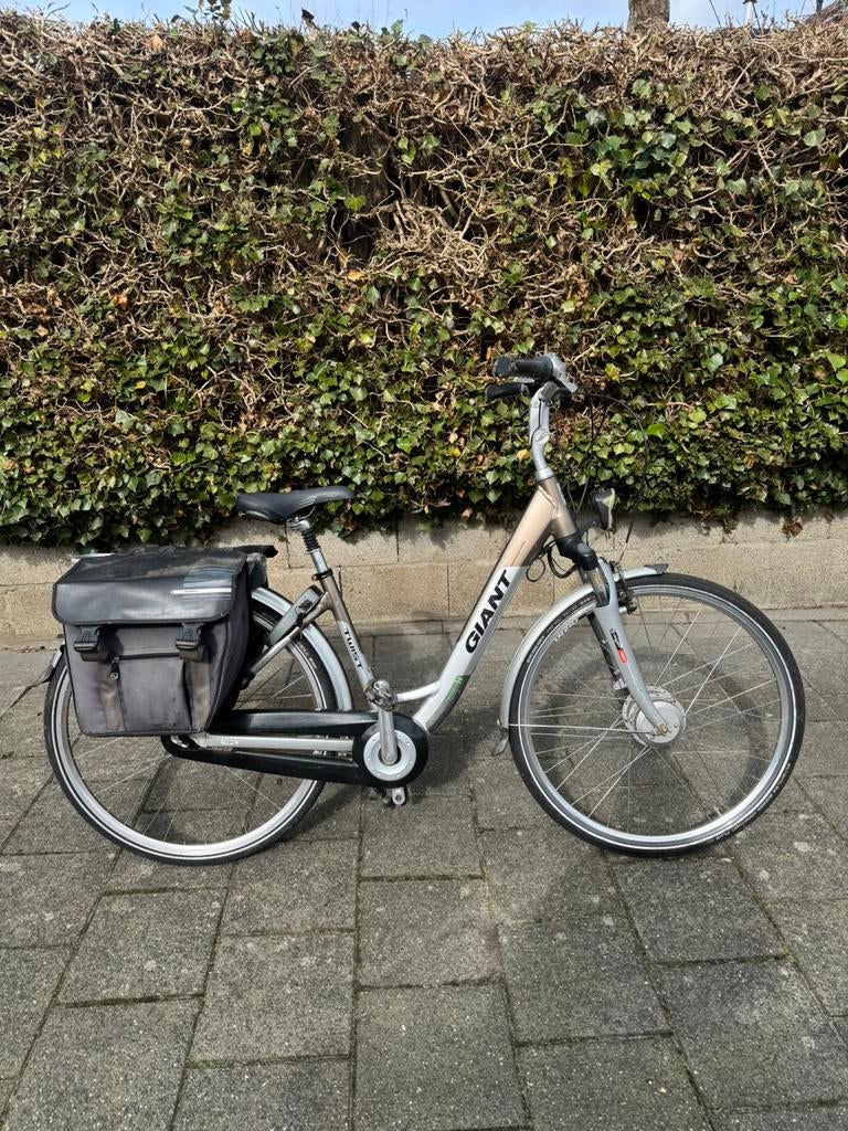 Elektrische Fiets ~ Giant Double Twist (Factuur + Boekjes), Ophalen of Verzenden, Zo goed als nieuw, 50 km per accu of meer, Giant
