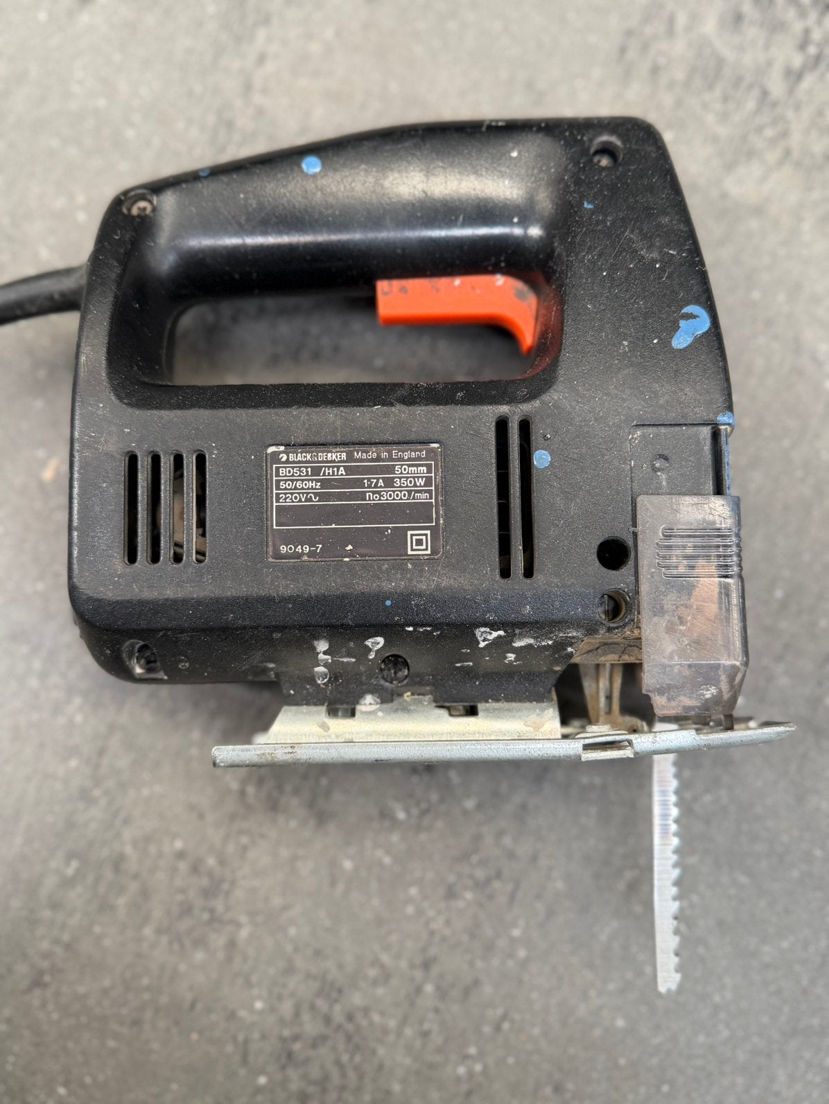 Scie sauteuse Black & Decker BD531 de 350 watts., Enlèvement, Comme neuf, Scie sauteuse