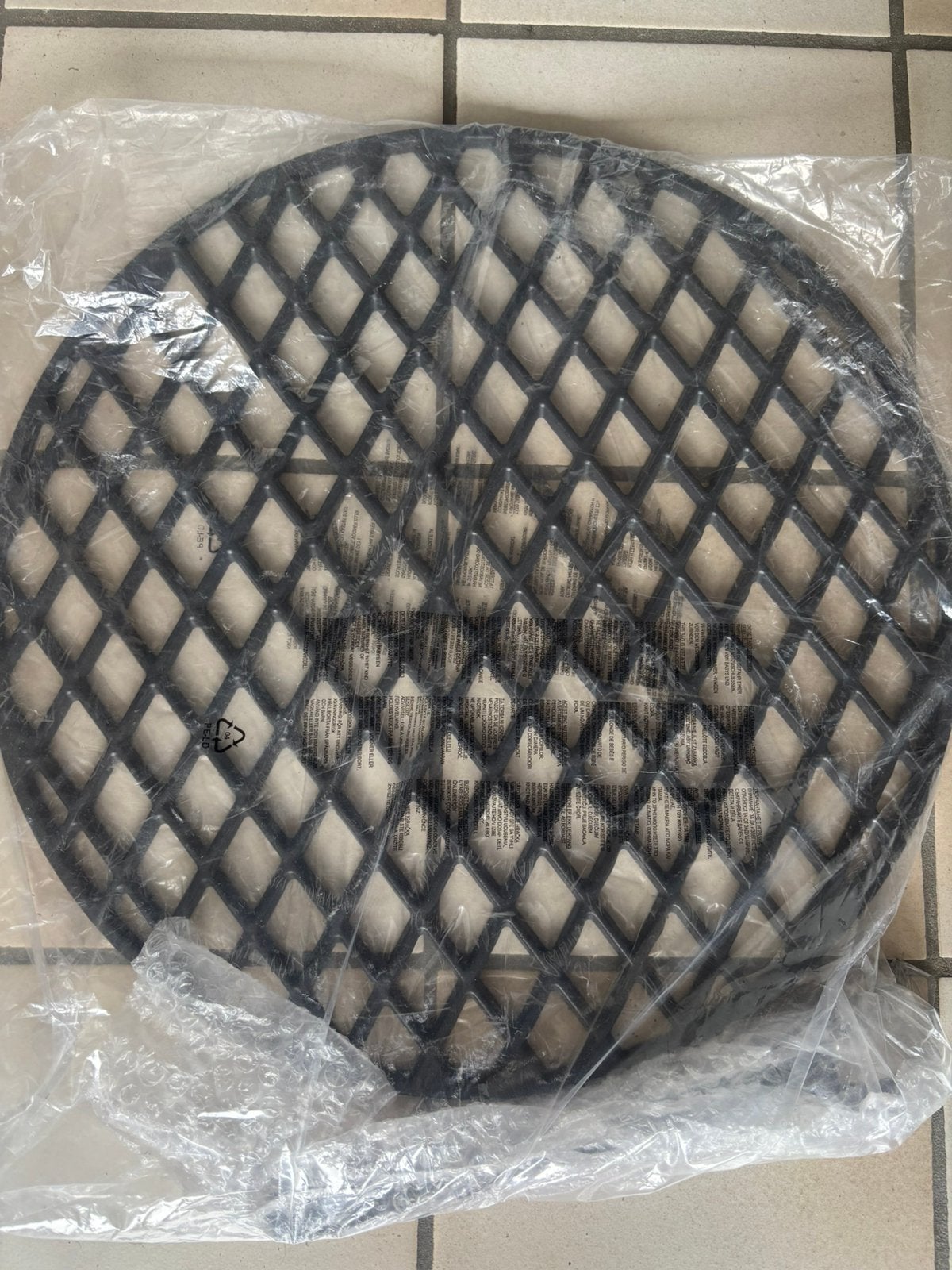 Gietijzeren grill 45cm, Tuin en Terras, Ophalen, Zo goed als nieuw