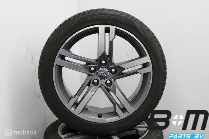 ALLSEASON! Org 18 inch Audi S-Line velgen Audi A4 8W0601025M, Auto-onderdelen, 18 inch, Banden en Velgen, Personenwagen, Gebruikt
