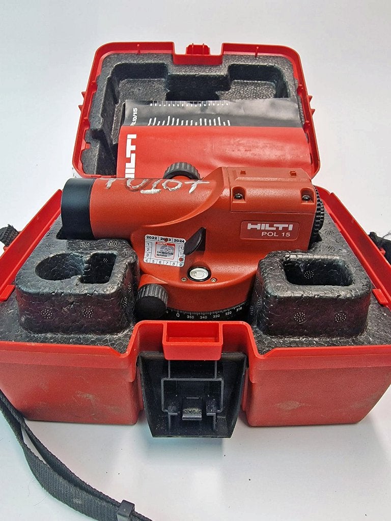 Niveleur optique Hilti POL 15 2018, Bricolage & Construction, Enlèvement ou Envoi, Utilisé