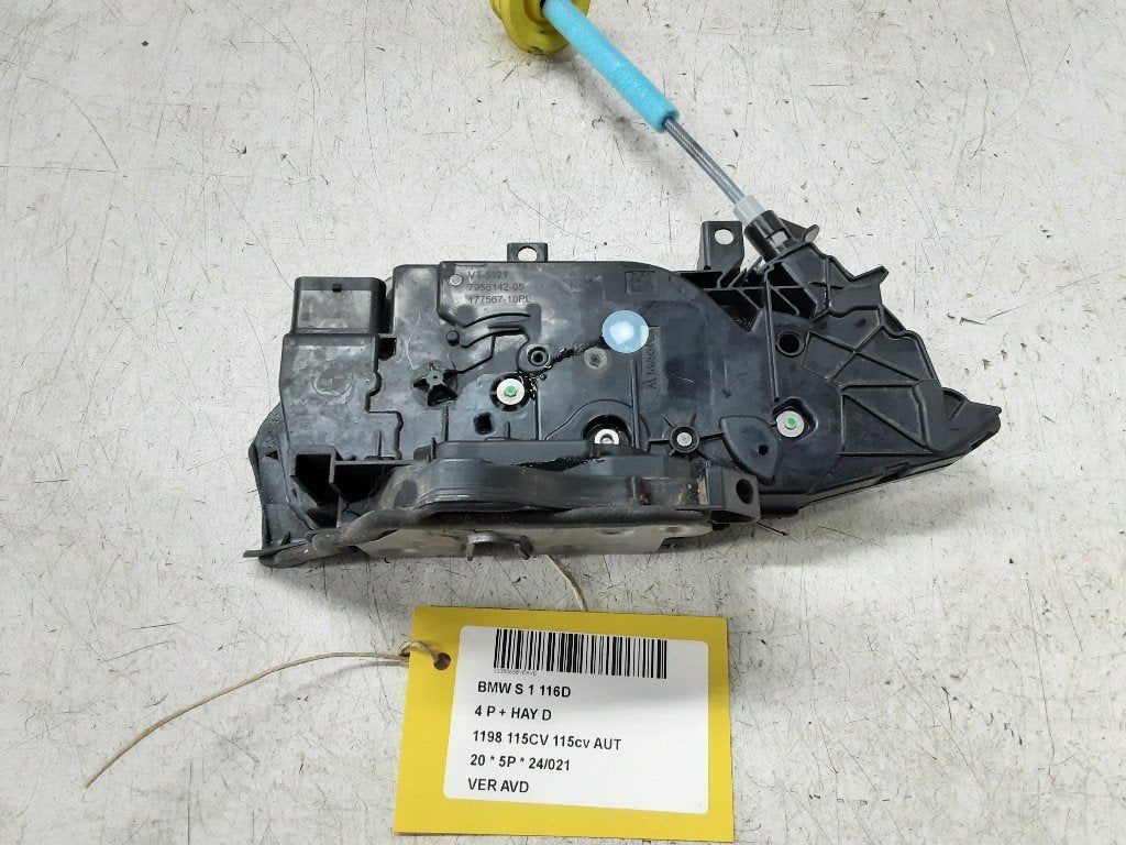 PORTIERSLOT RECHTS VOOR BMW 1 serie (F40) (795614205), Auto-onderdelen, Gebruikt, BMW, Petuelring 130
80809  München, DE, Voor