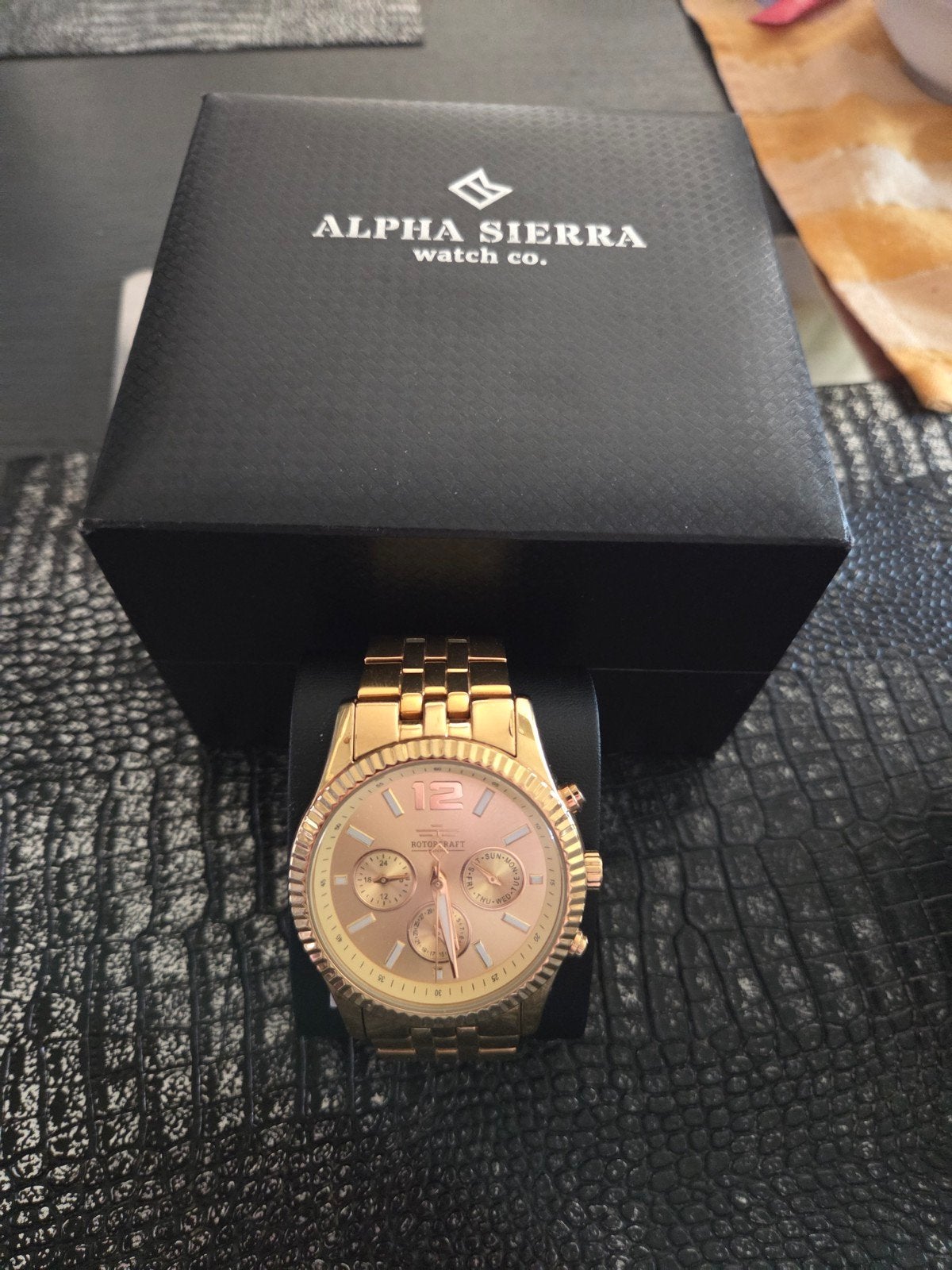 Te koop horloge rotorcraft, Handtassen en Accessoires, Ophalen of Verzenden