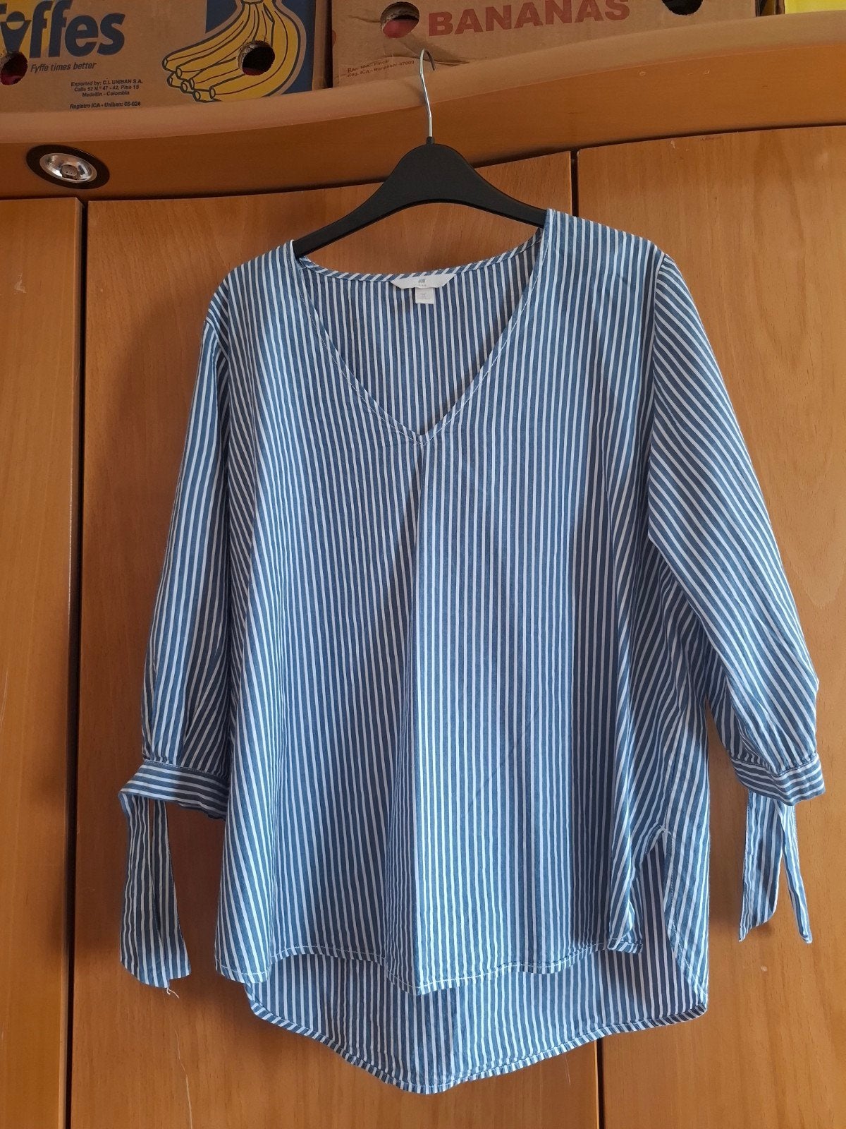 blouse, H&M, Ophalen of Verzenden, Gedragen, Maat 42/44 (L)