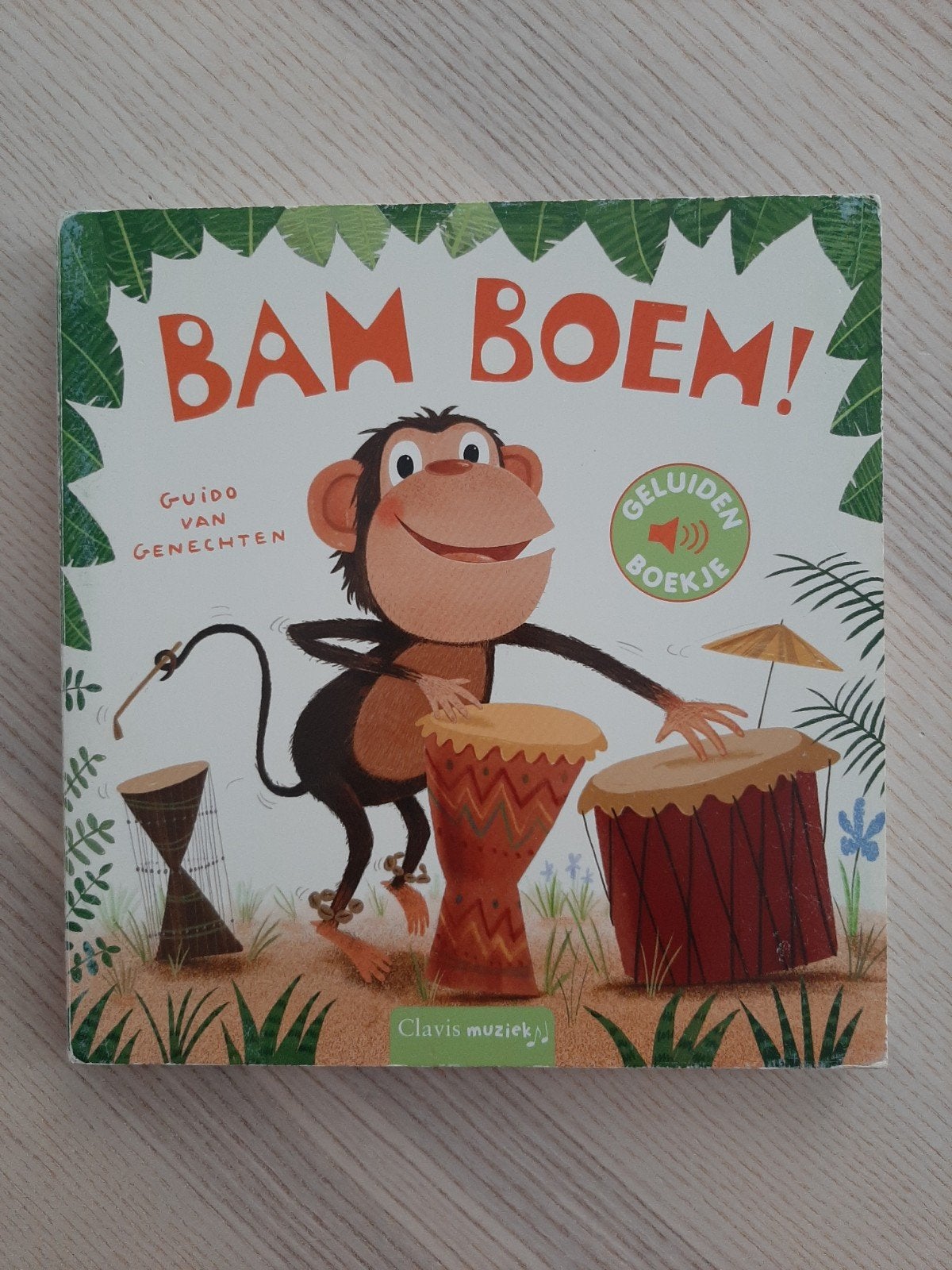 Guido Van Genechten - Bam boem! CLAVIS geluidenboekje, Boeken, Ophalen, Guido Van Genechten