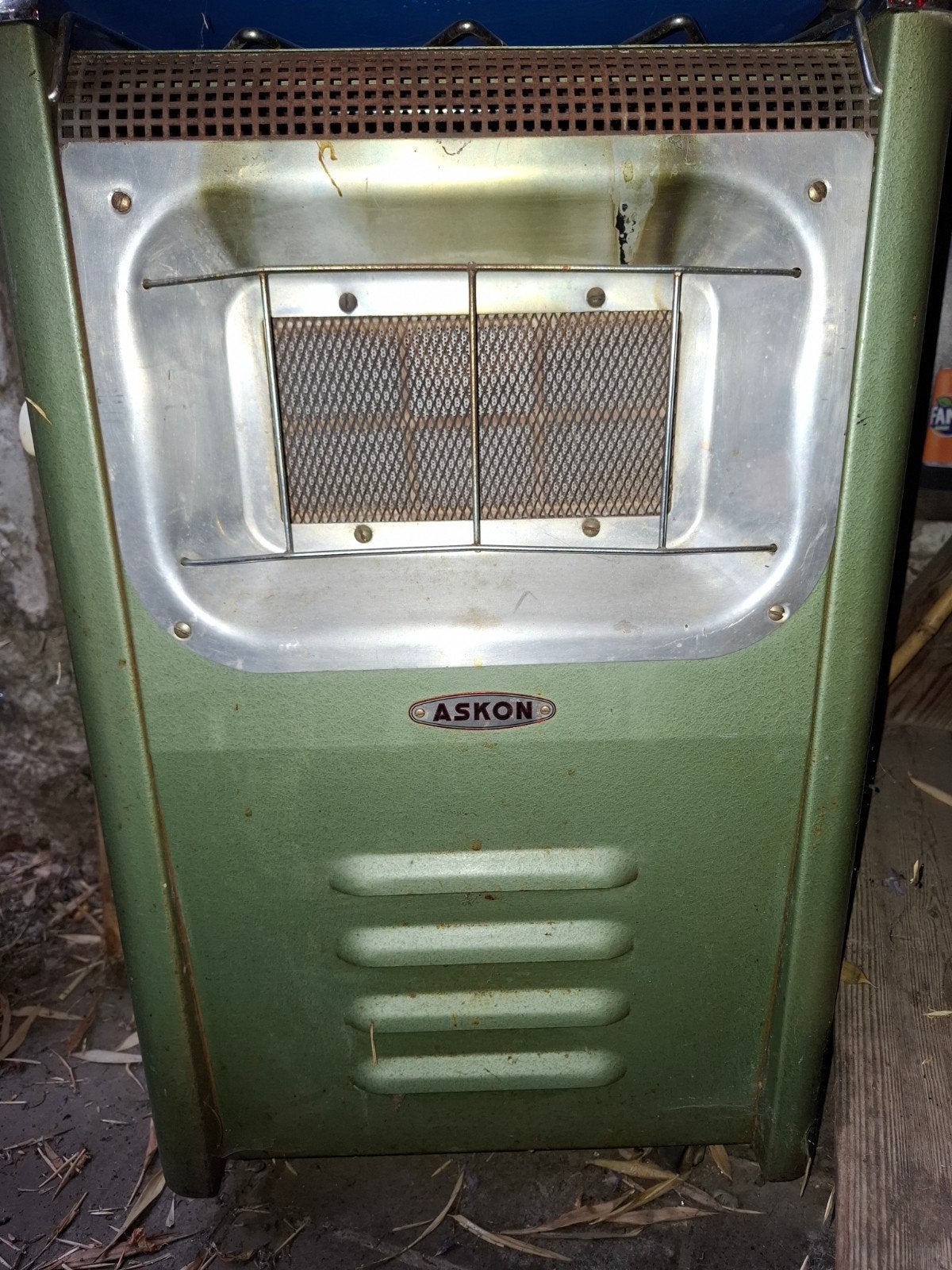 vintage Askon gasbrander, Ophalen