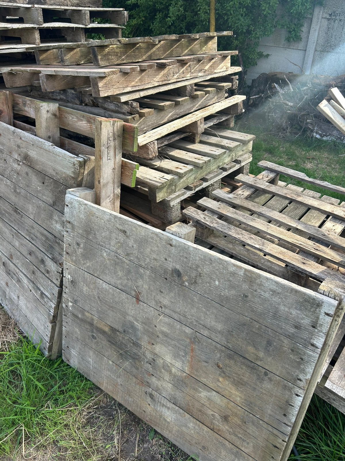Palletten gratis af te halen, Enlèvement, Utilisé