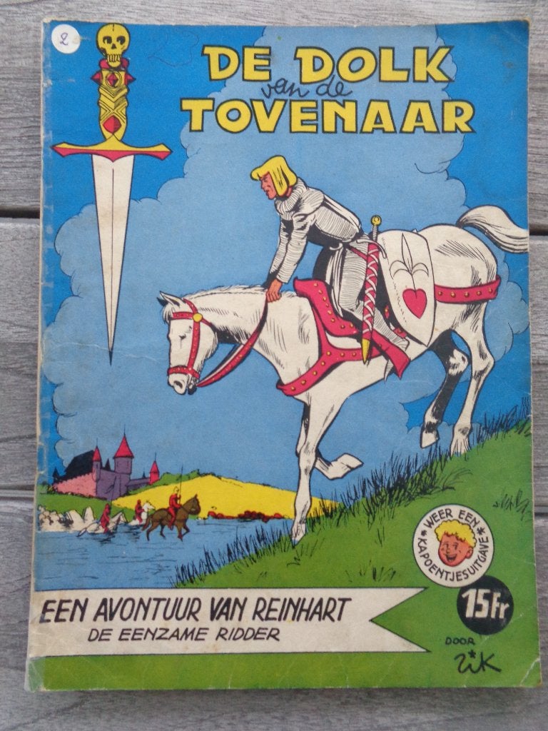 Ridder Reinhart - De Dolk vd Tovenaar - 1e dr. 1959, Ophalen of Verzenden