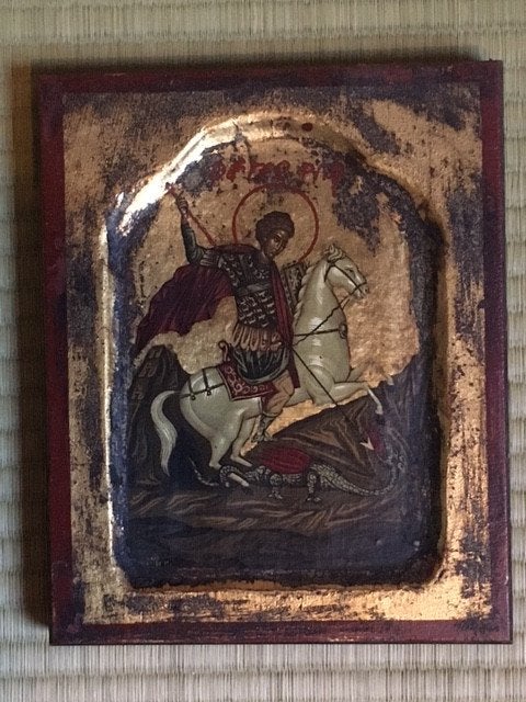 Icoon van Sint Michiel, Ophalen of Verzenden, Klassiek