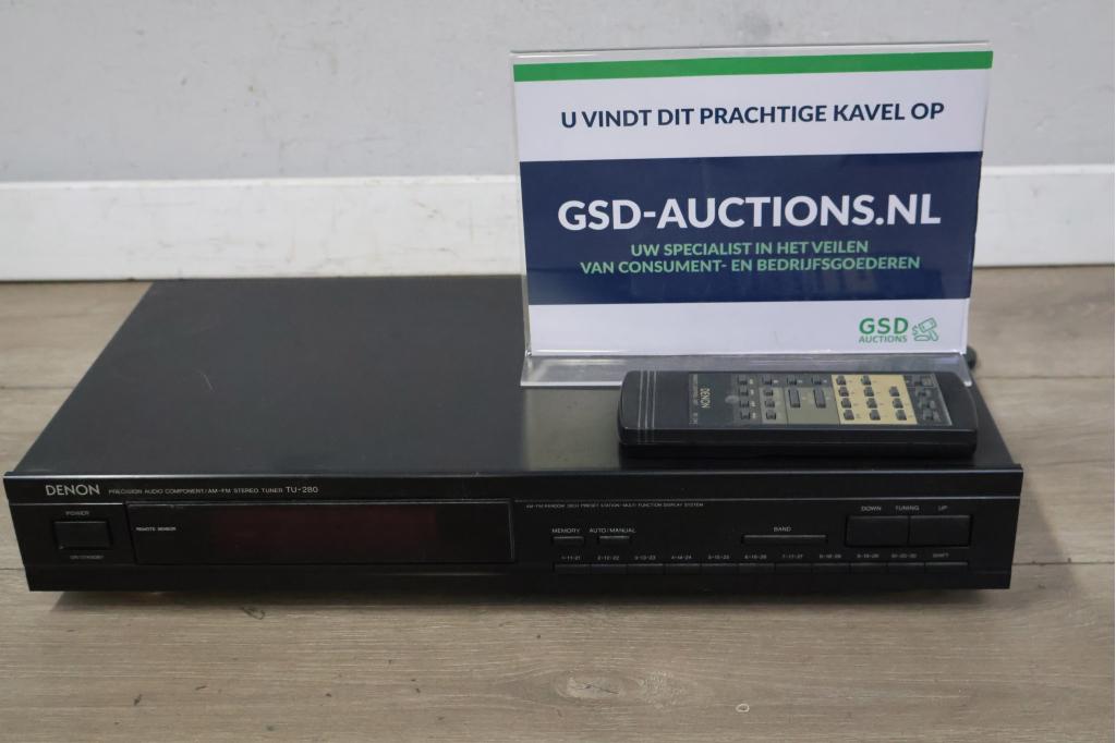 DENON FM/AM Stereo Tuner, Niet ingevuld, Niet ingevuld, Niet ingevuld