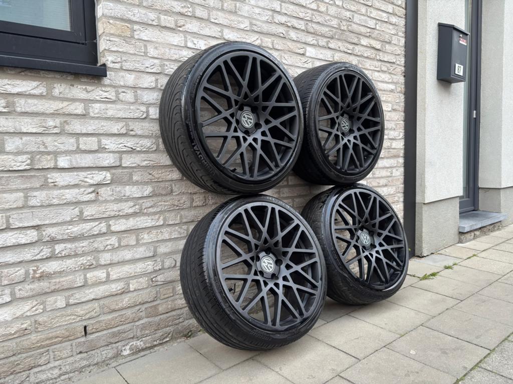 Rotiform 19inch 5x112 velgen met banden, Auto-onderdelen, Ophalen, Band(en)