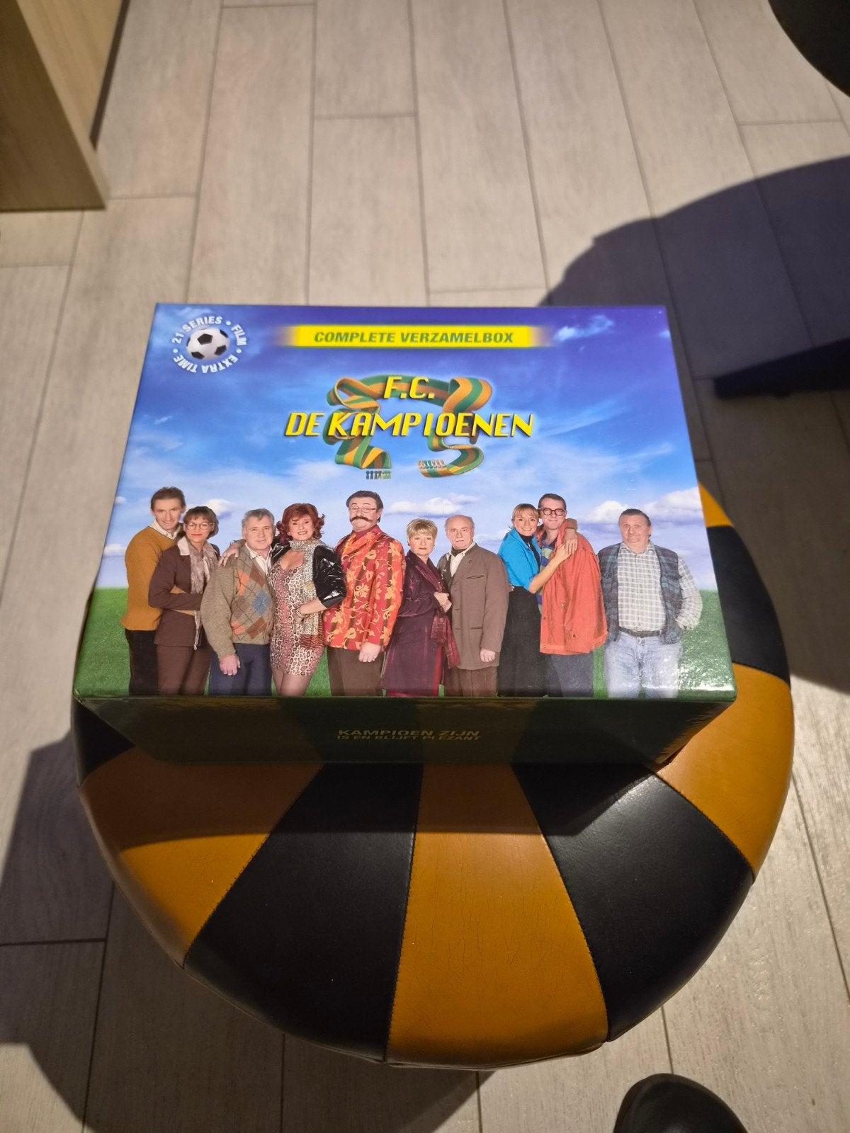 fc kampioenen box met nog 2 fims bij, Cd's en Dvd's, Cd's | Kinderen en Jeugd, Ophalen of Verzenden