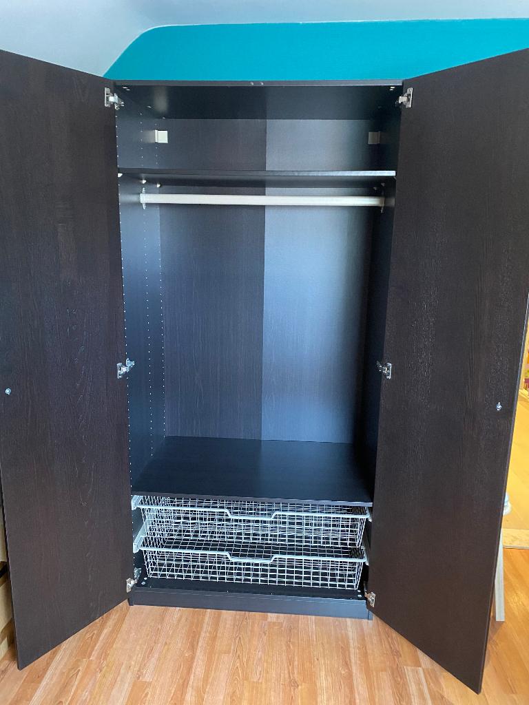 Pax kast en Malm commode, Ophalen, 100 tot 150 cm, 5 laden of meer, Zo goed als nieuw