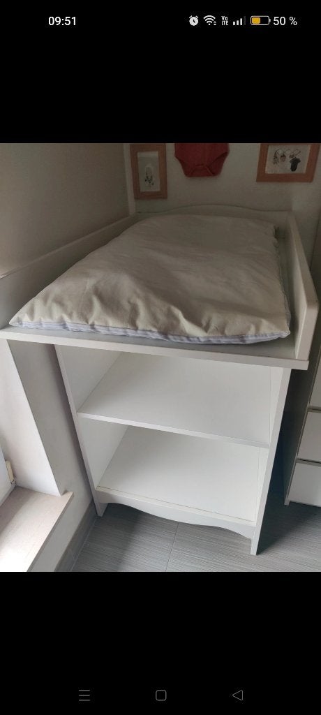 Table à langer, Enlèvement, Utilisé