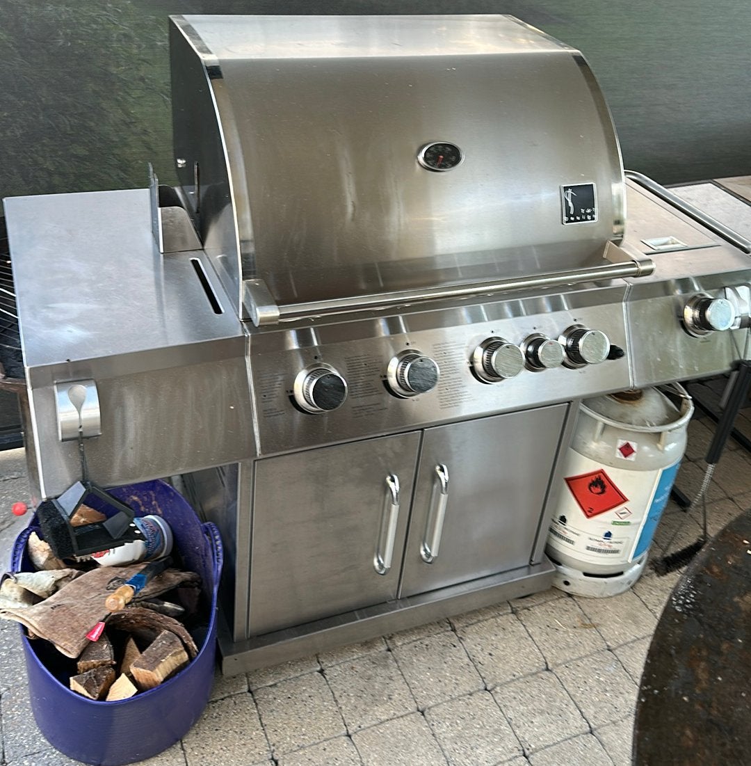 Gas bbq van T&T design., Ophalen, Gebruikt
