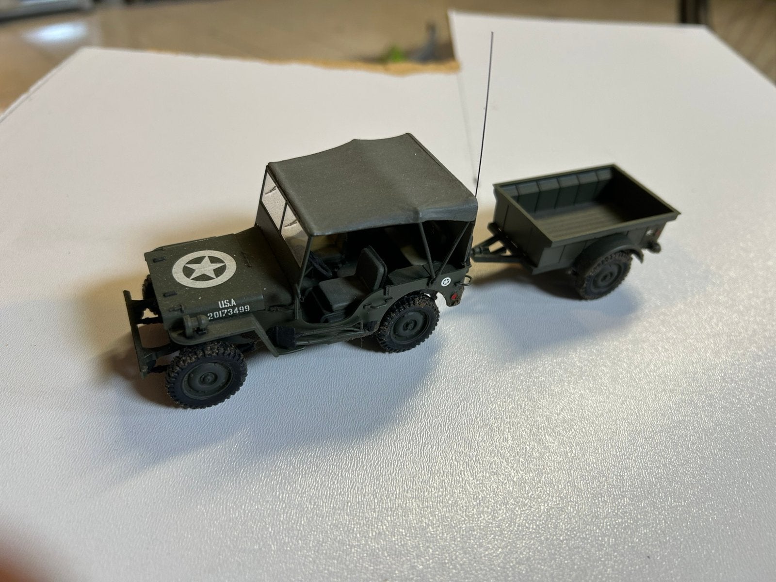 Willy’s jeep WO 2 USA, Ophalen, Gebruikt