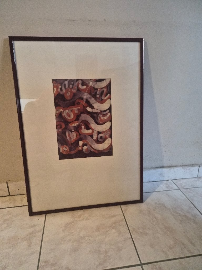 Art, Enlèvement ou Envoi, Autres sujets, Sous verre, Toile