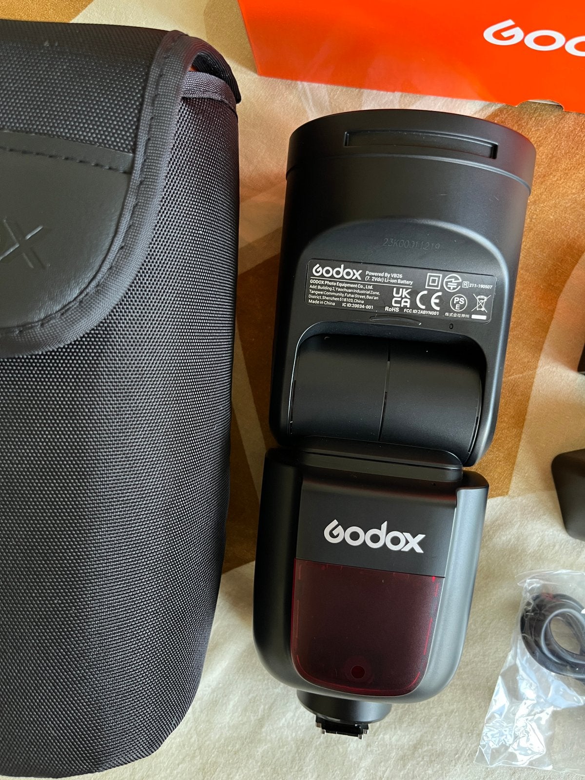 Godox Speedlite V1 Sony kit, Ophalen of Verzenden, Zo goed als nieuw, Sony, Godox