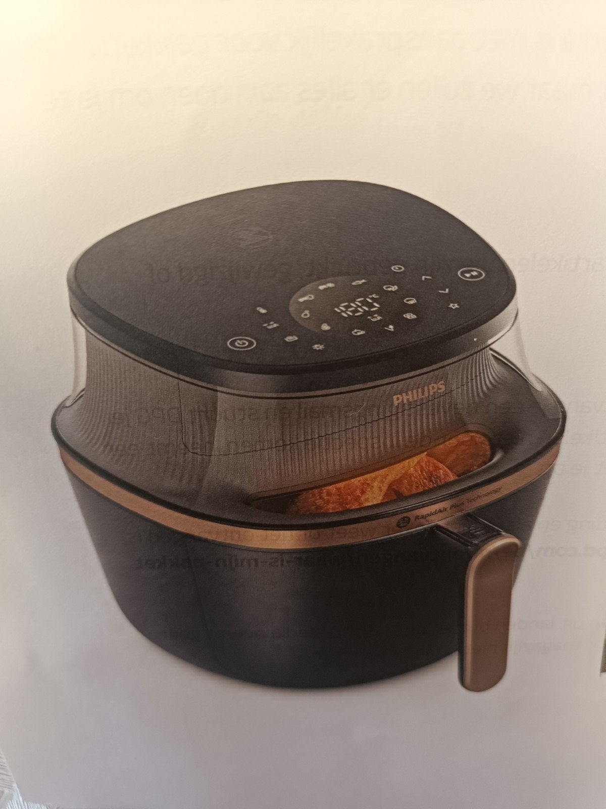 airfryer, Ophalen