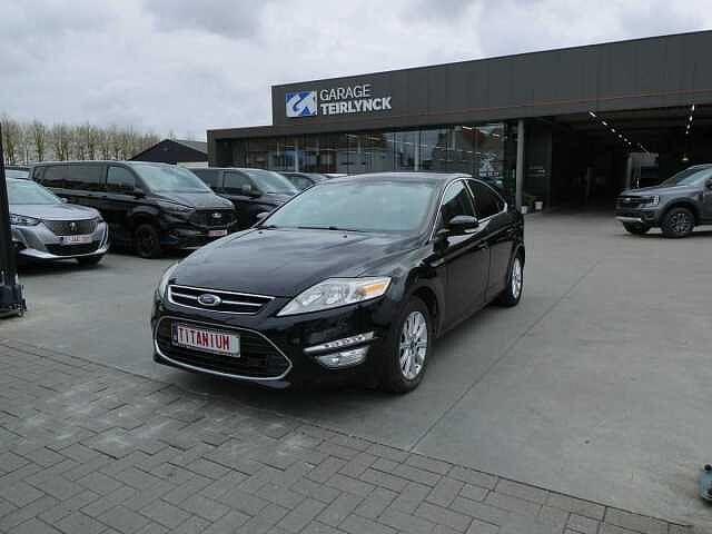Ford Mondeo 5d 1.6 TDCi 115pk Titanium Luxe Leder Trekhaak, Euro 5, Mondeo, USB, Zwart