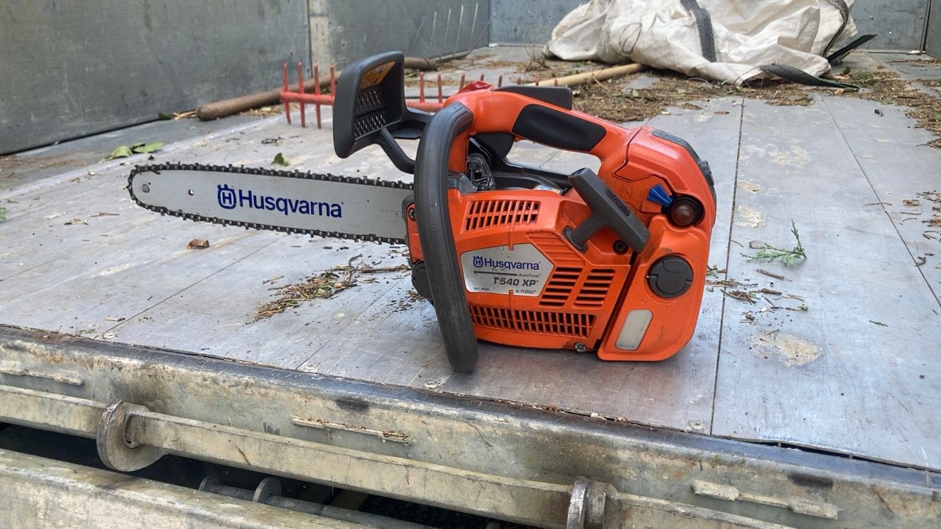 Husqvarna t 540 xp, Ophalen, Zo goed als nieuw