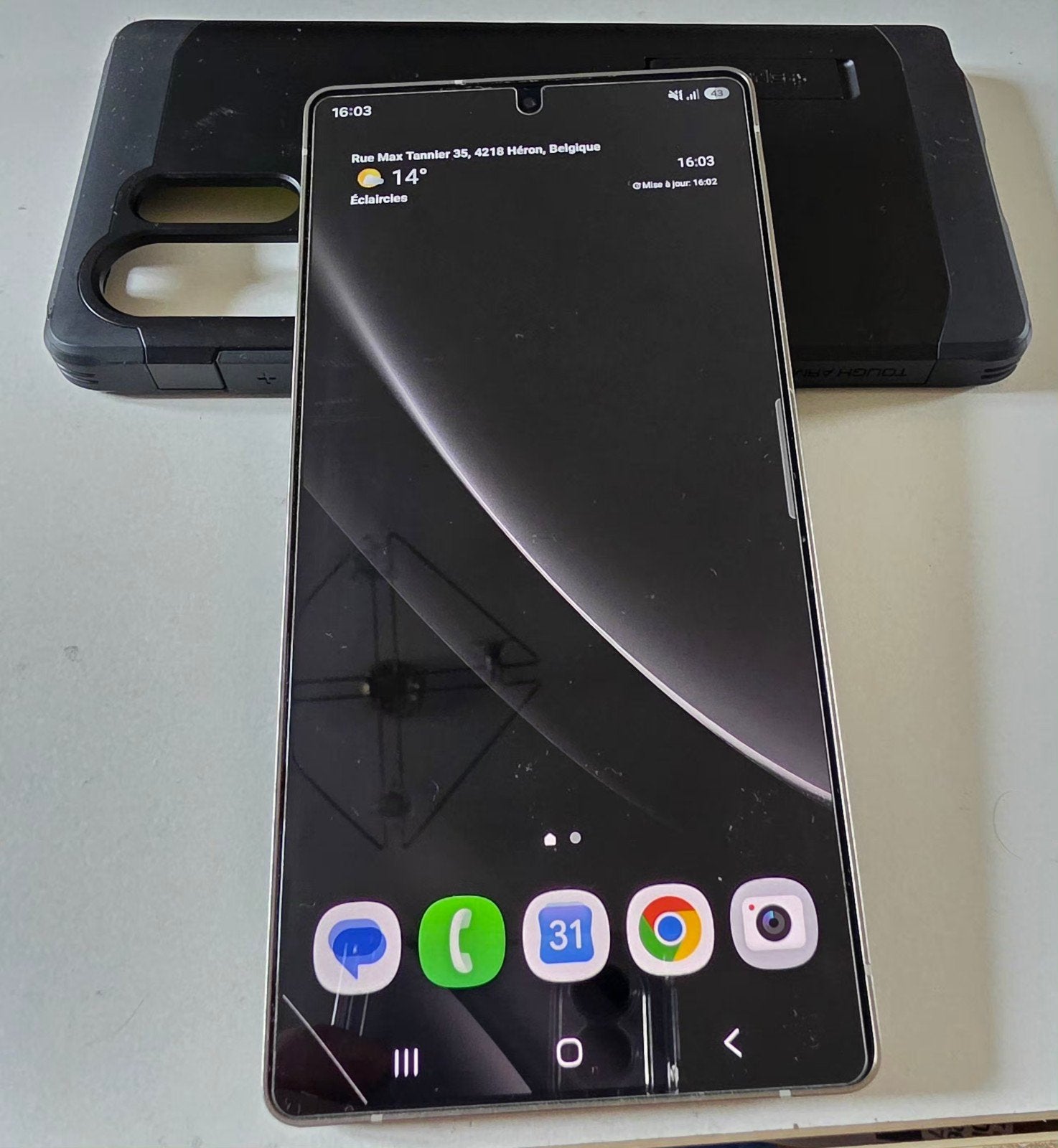 Samsung galaxy S25 ultra - garantie 01/28, Télécoms, Autres modèles, 10 mégapixels ou plus, Comme neuf, Enlèvement
